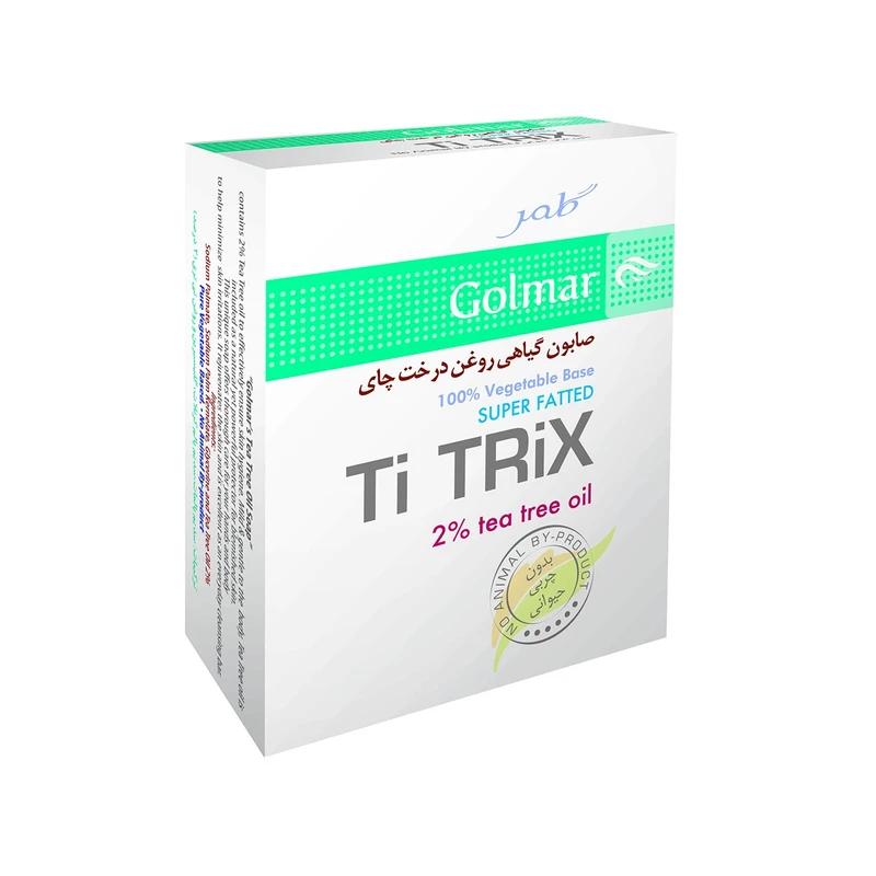 صابون گلمر روغن درخت چای ti tirix مقدار 100 گرم