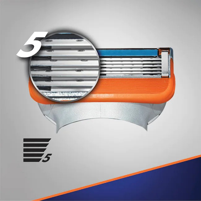 تیغ یدک ژیلت مدل Fusion Power بسته 6 عددی