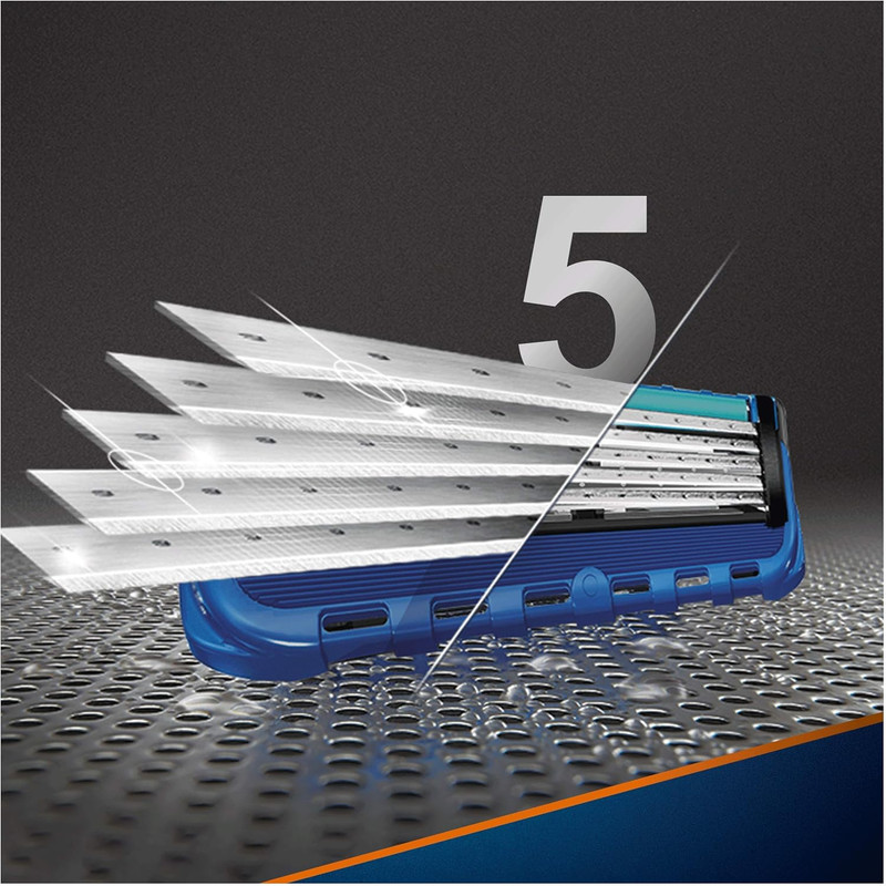 خود تراش ژیلت مدل Fusion Proglide Silver Touch به همراه تیغ یدک کد 01