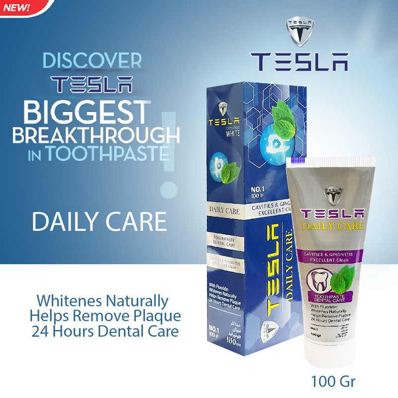 خمیر دندان تسلا مدل Daily Care وزن 100 گرم