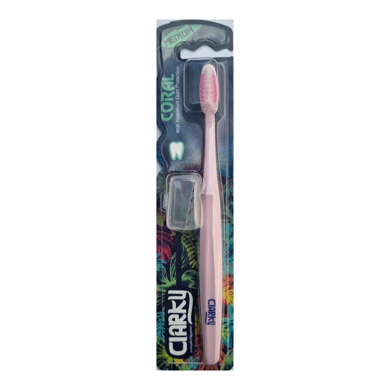 مسواک کلارکی مدل CORAL با برس متوسط