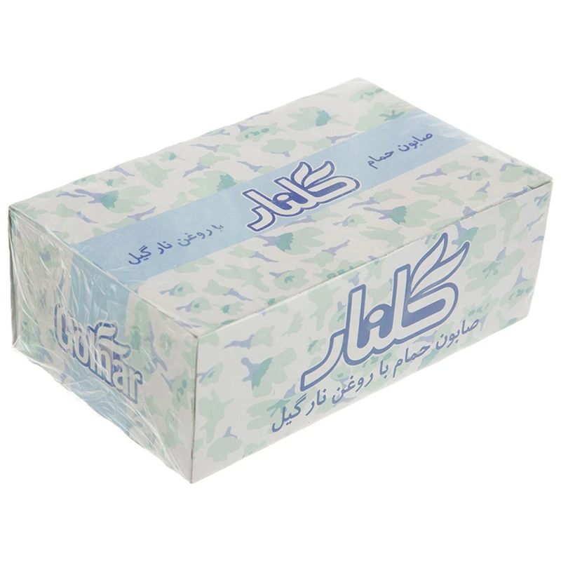 صابون گلنار روغن نارگیل بسته 6 عددی