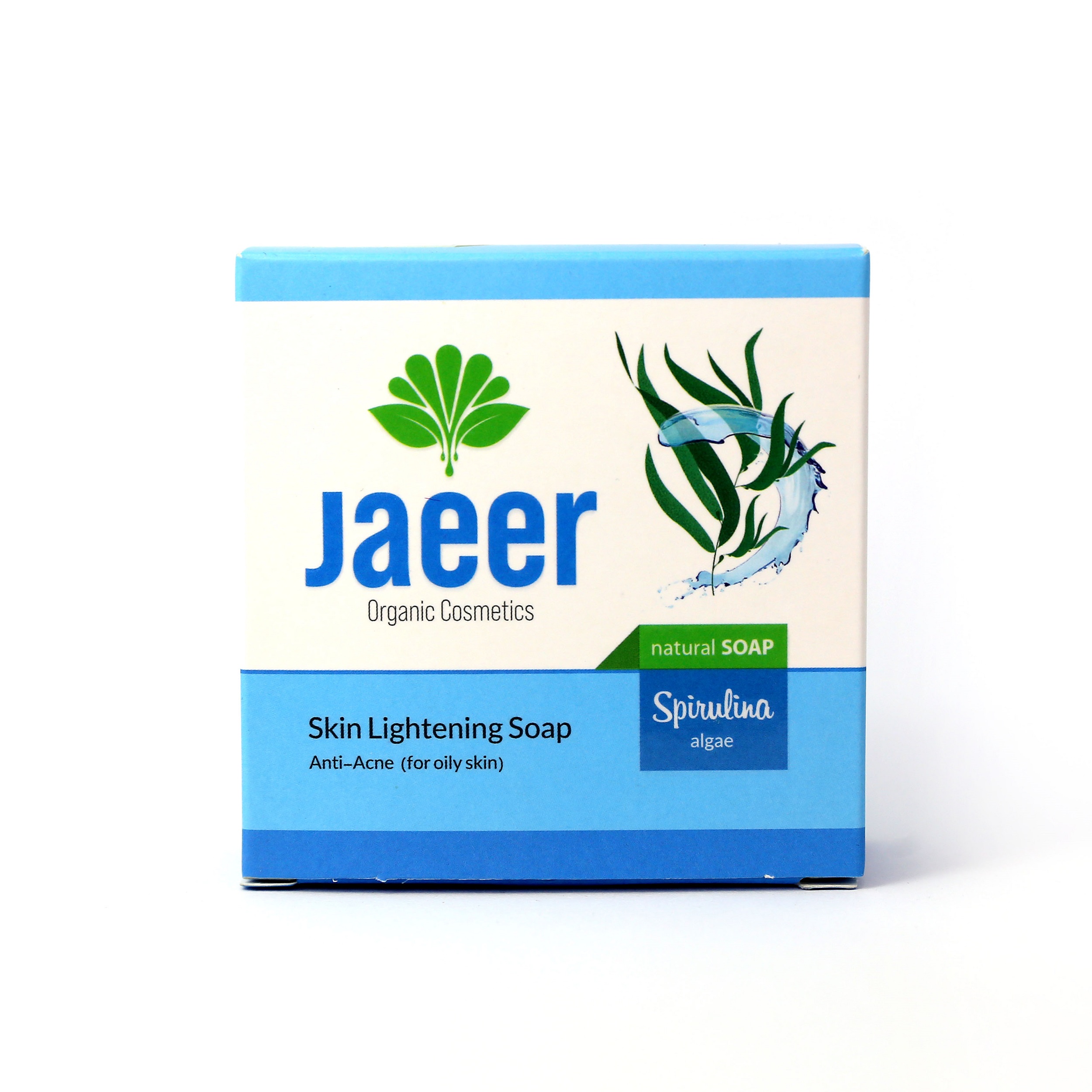 صابون ضدجوش و روشن کننده ژائیر جلبک اسپیرولینا وزن 90 گرم