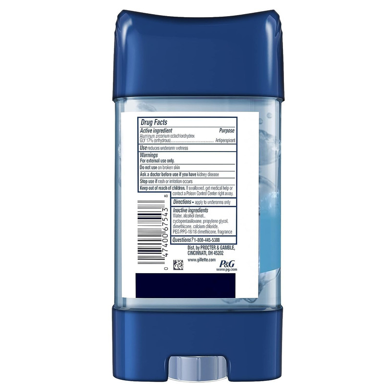 استیک ضد تعریق مردانه ژیلت مدل Cool Wave وزن 80 گرم