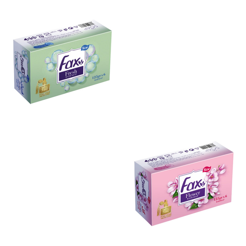 صابون شستشو فکس P.G.02 وزن 125 گرم بسته 2 عددی