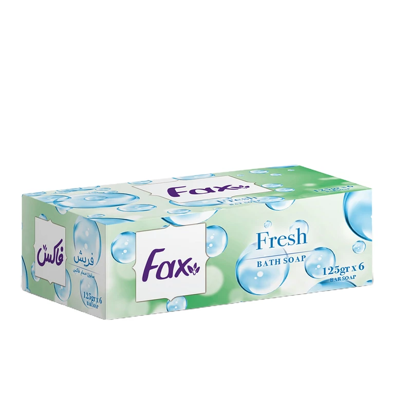 صابون شستشو فاکس Fresh وزن 125 گرم مجموعه 2 عددی