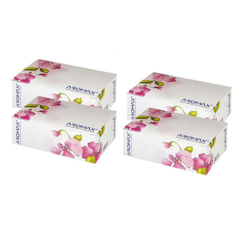 صابون شستشو آرومکس گلیسیرین وزن 100 گرم مجموعه 4 عددی