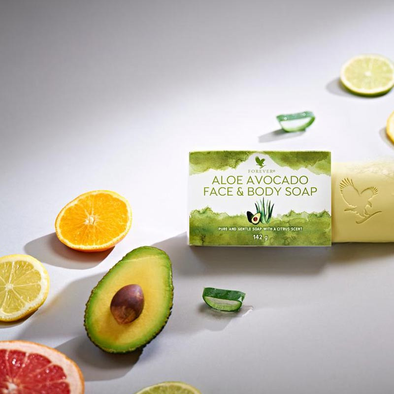 صابون شستشو فوراور لیوینگ پروداکتس Avocado وزن 142 گرم مجموعه 2 عددی