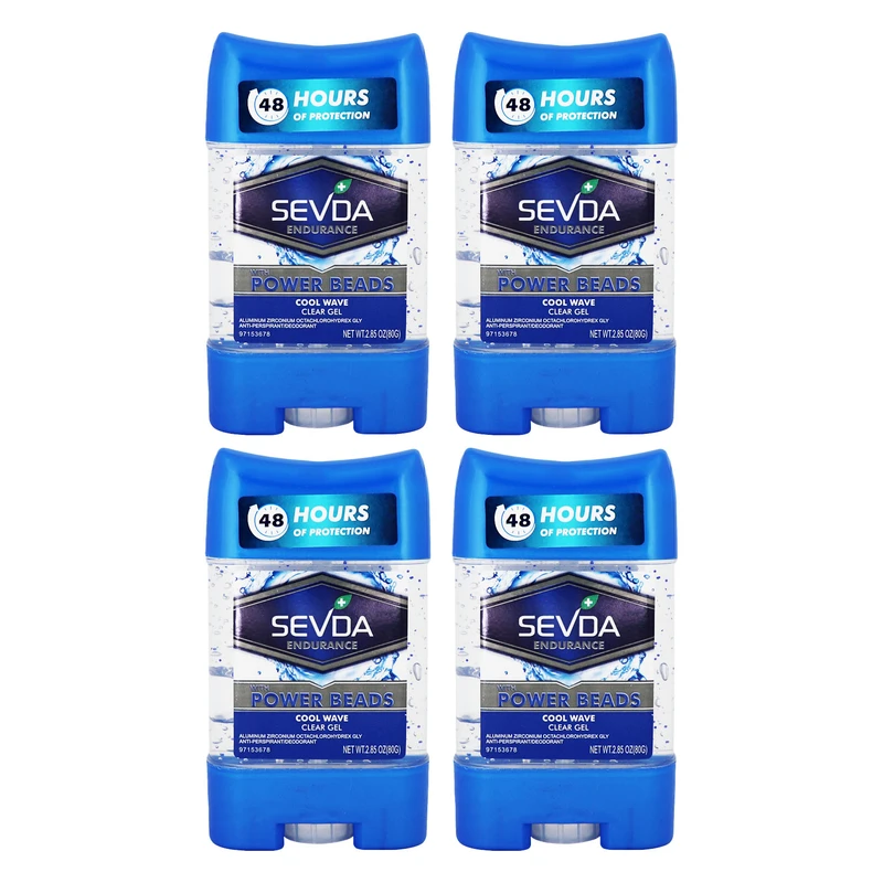 ژل شفاف ضد تعریق سودا مدل Endurance حجم 80 میلی لیتر مجموعه 4 عددی