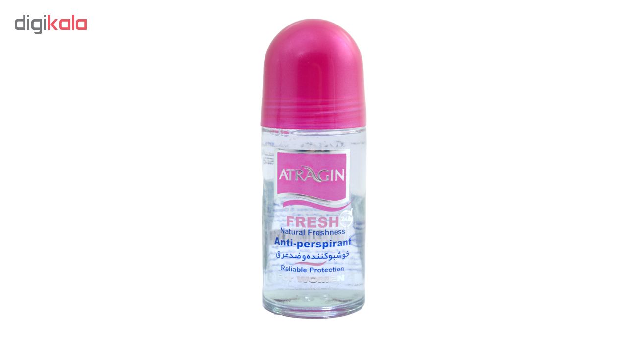 رول ضد تعریق زنانه عطرآگین مدل P1 حجم 50 میلی لیتر مجموعه 3 عددی