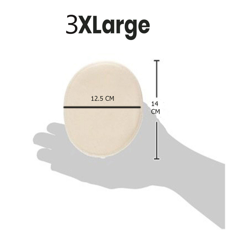 پد عرق گیر هیاهو مدل Armpits_Closead Holder Lady سایز 3XL بسته 6 عددی