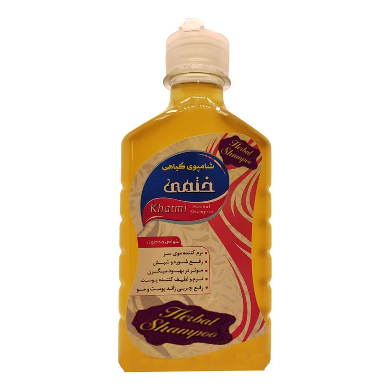 شامپو مو هربال ختمی حجم 300 میلی لیتر