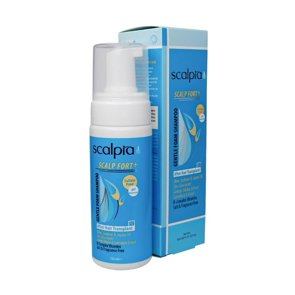شامپو مو اسکالپیا Gentle Foam حجم 150 میلی لیتر
