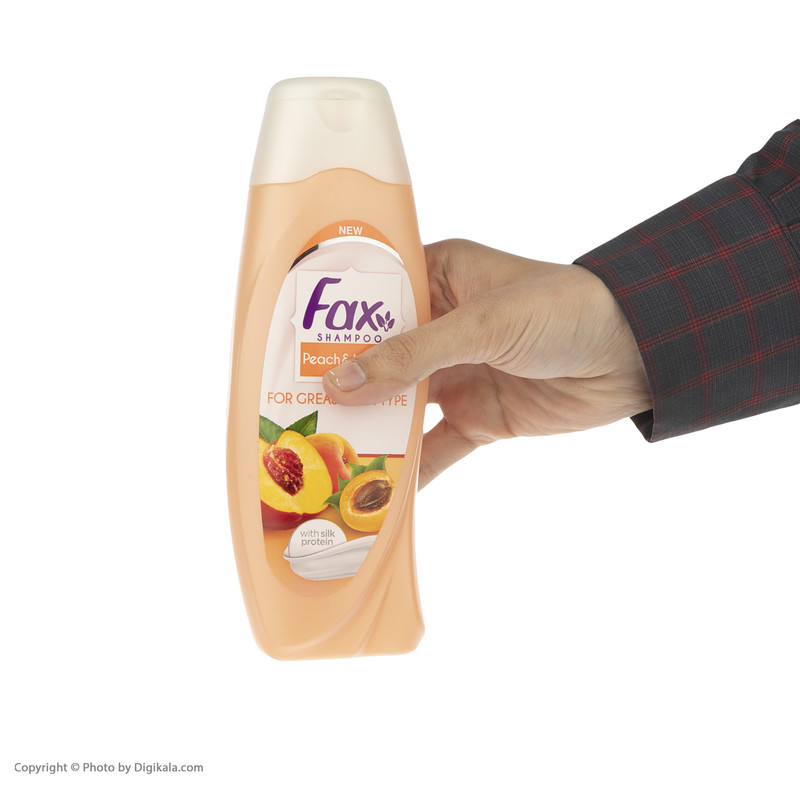 شامپو مو فکس Peach And Apricot حجم 400 میلی لیتر