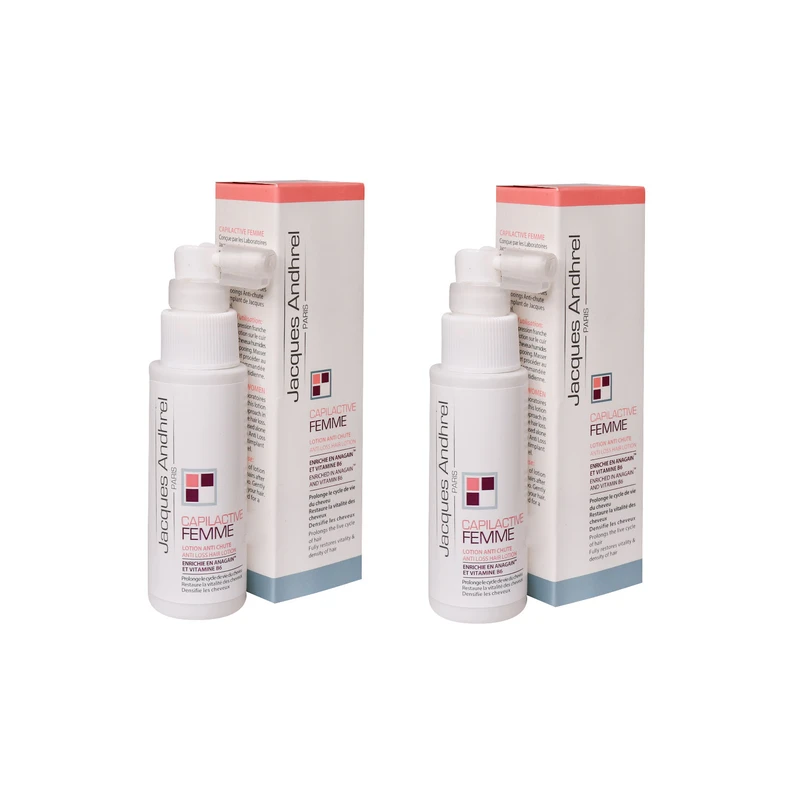 لوسیون ضد ریزش مو ژاک آندرل پاریس CAPILACTIVE حجم 60 میلی لیتر مجموعه 2 عددی