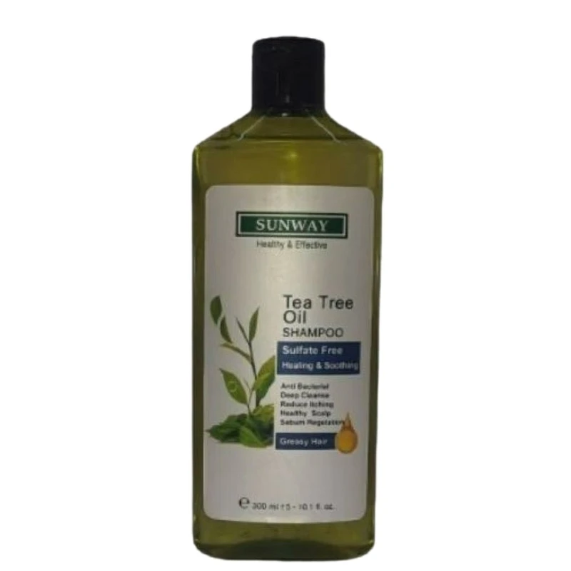 شامپو مو سان وی Tee tree oil حجم 300 میلی لیتر