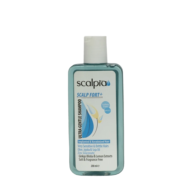 شامپو مو اسکالپیا SCALP FORT+ حجم 200 میلی لیتر