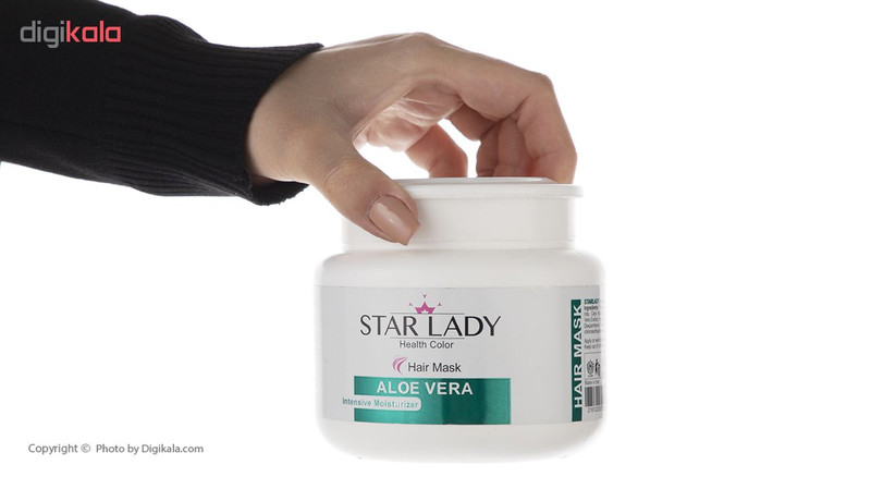 ماسک مو استار لیدی Aloe Vera حجم 500 میلی لیتر