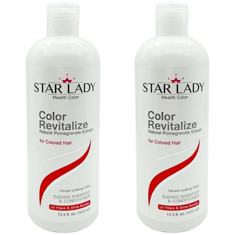 شامپو مو استار لیدی Color Revitalize حجم 400 میلی لیتر مجموعه 2 عددی