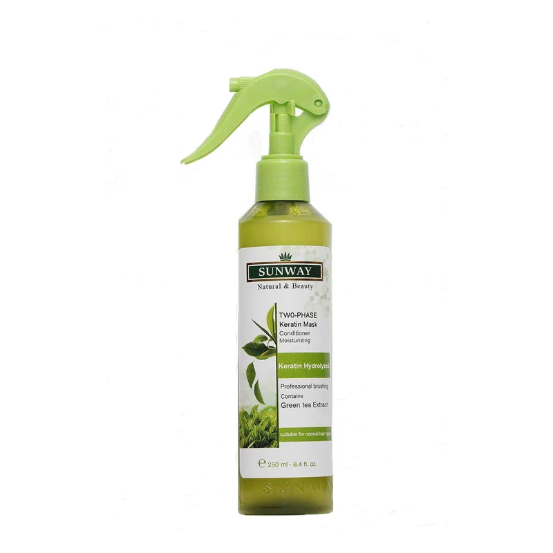 اسپری کراتینه ضد وز و ضد گره سان وی Keratin Hydrolyzed حجم 250 میلی لیتر