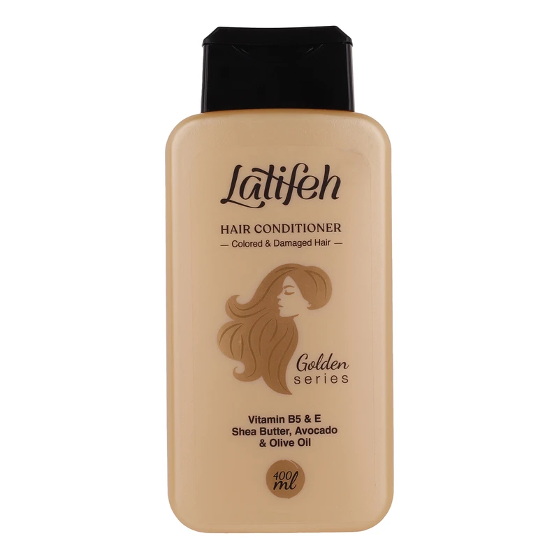نرم‌کننده مو لطیفه Golden Series حجم 400 میلی‌لیتر
