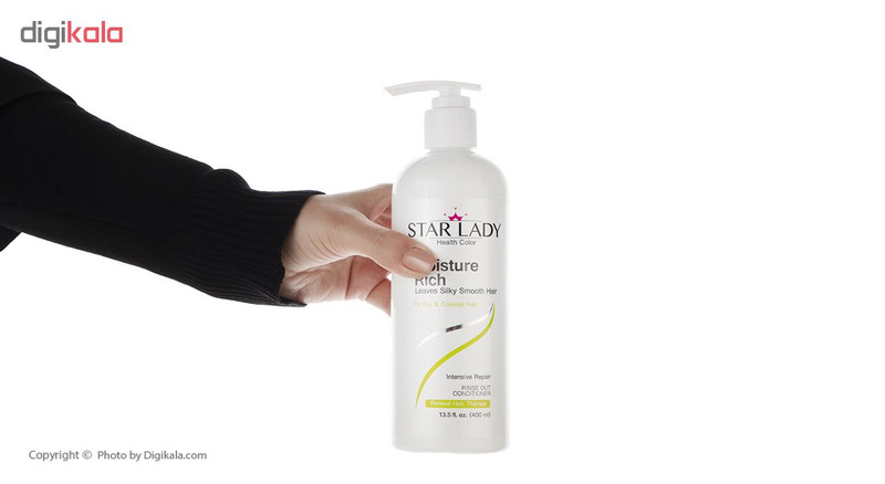 نرم کننده مو استار لیدی Moisture Rich حجم 400 میلی لیتر