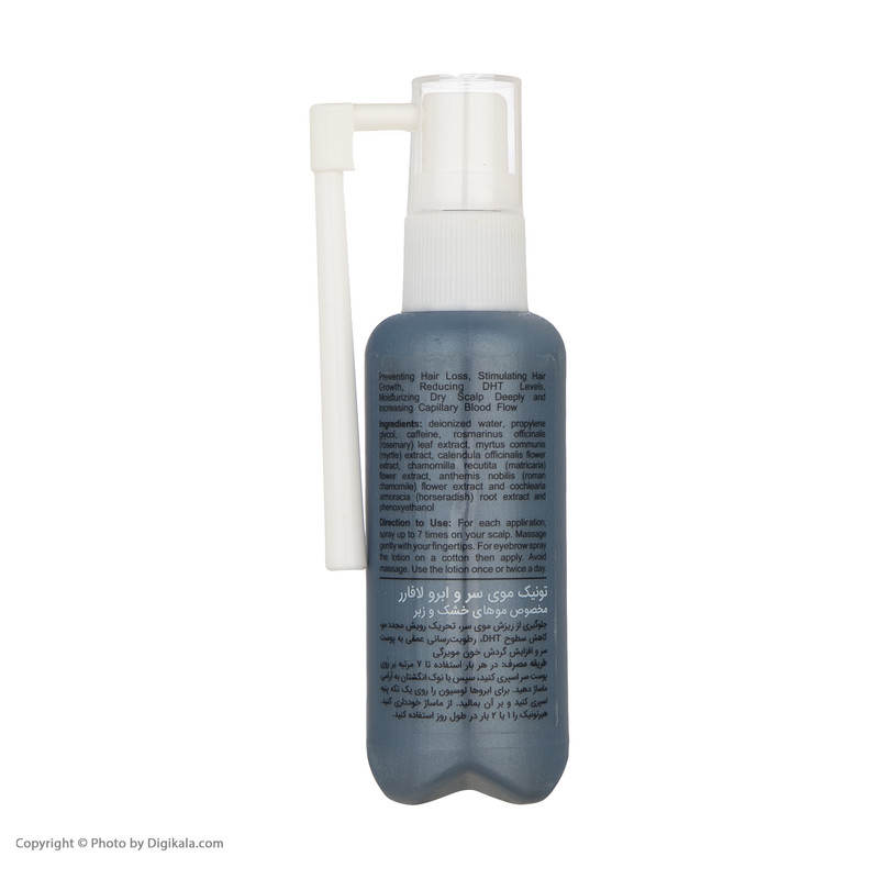 تونیک ضد ریزش مو و ابرو لافارر Dry Hair مناسب موهای خشک حجم 60 میلی لیتر