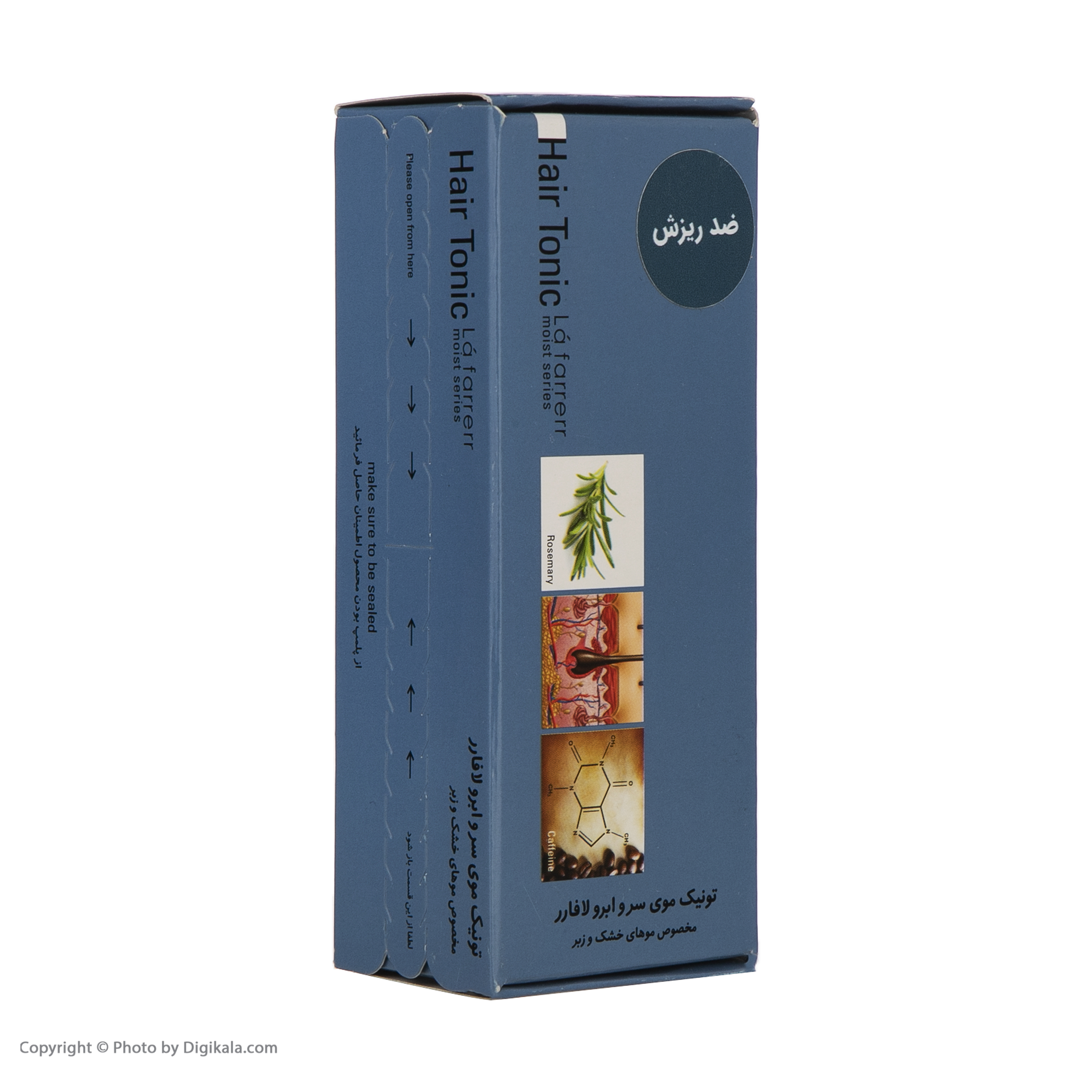 تونیک ضد ریزش مو و ابرو لافارر Dry Hair مناسب موهای خشک حجم 60 میلی لیتر