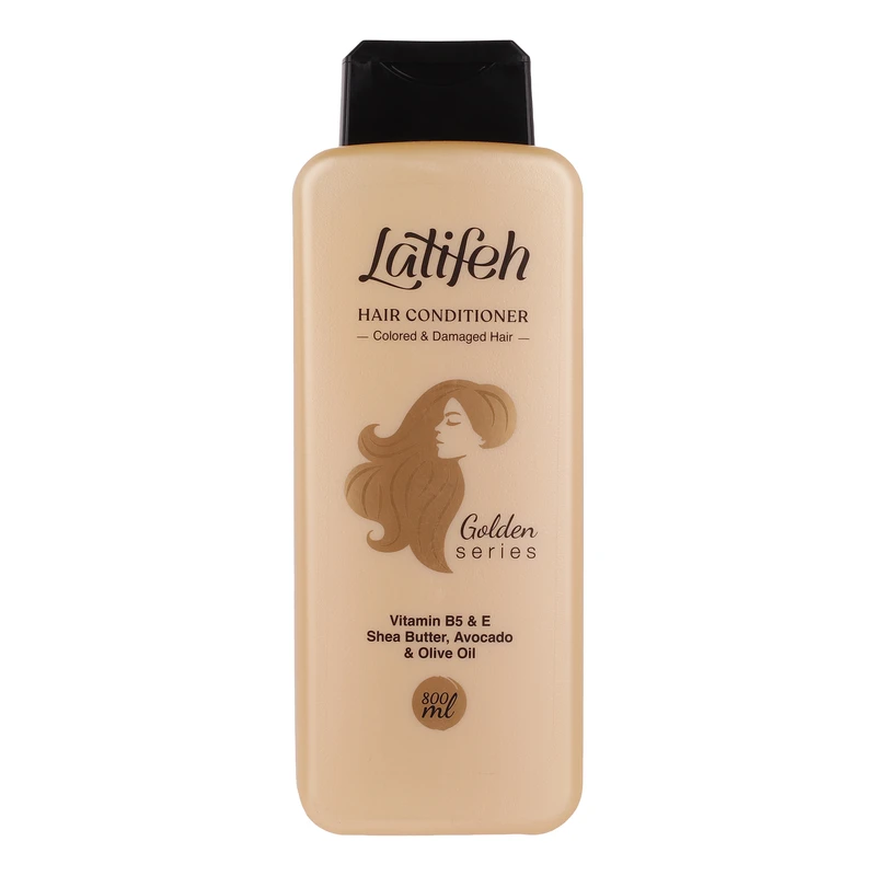 نرم‌کننده مو لطیفه Golden Series حجم 800 میلی‌لیتر