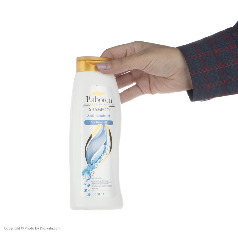 شامپو مو لابورن Anti Dandruff حجم 300 میلی لیتر