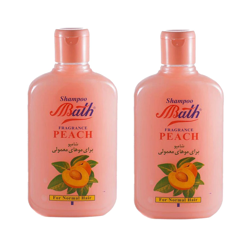 شامپو مو بس Peach حجم 1000میلی لیتر مجموعه 2 عددی