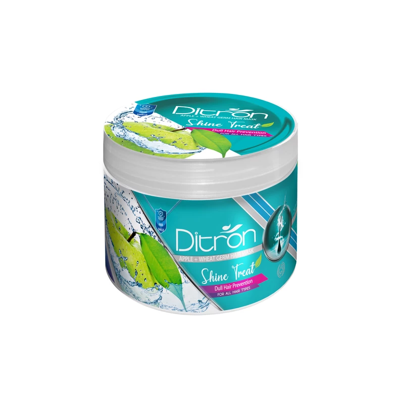 ماسک مو دیترون APPLE+WHEAT GERM حجم 400 میلی لیتر