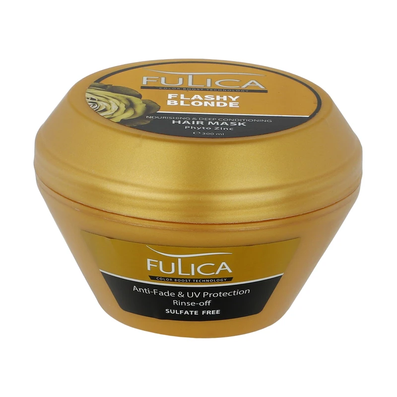 ماسک مو فولیکا Flashy Blond حجم 300 میلی لیتر