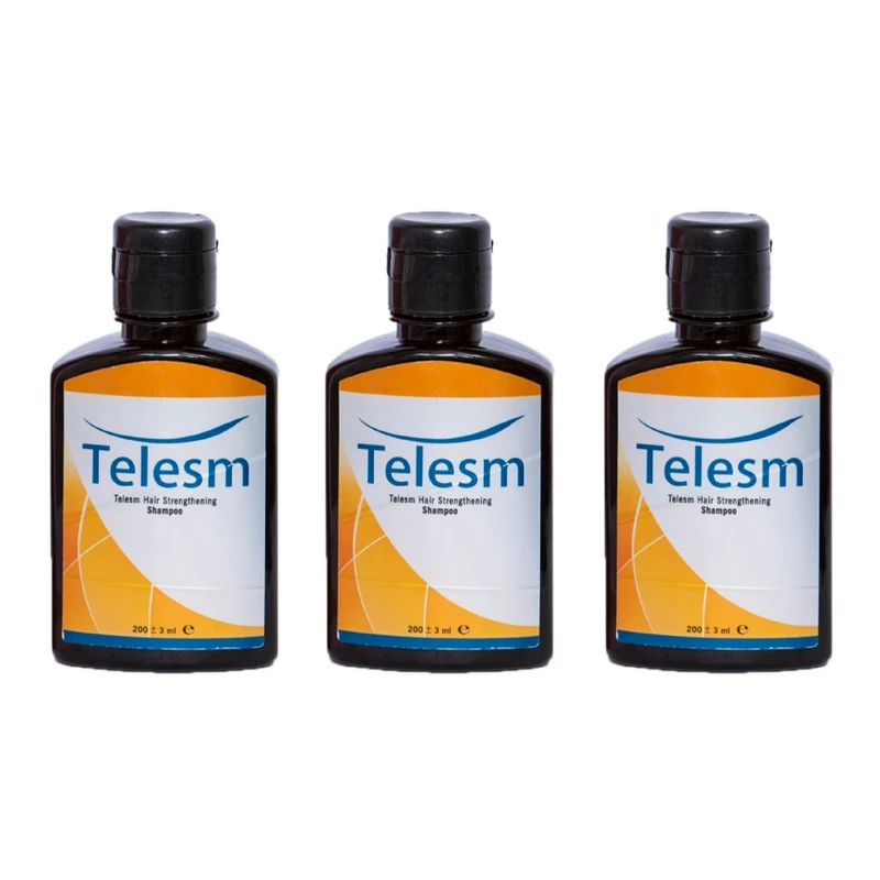 شامپو تقویت کننده مو طلسم Anti Hair Loss حجم 200 میلی لیتر مجموعه 3 عددی