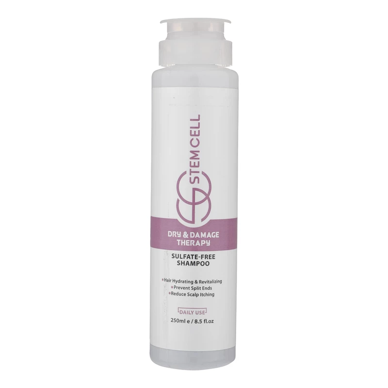 شامپو مو استم سل Sulfate Free مناسب موهای خشک و اسيب ديده حجم 250 ميلی ليتر