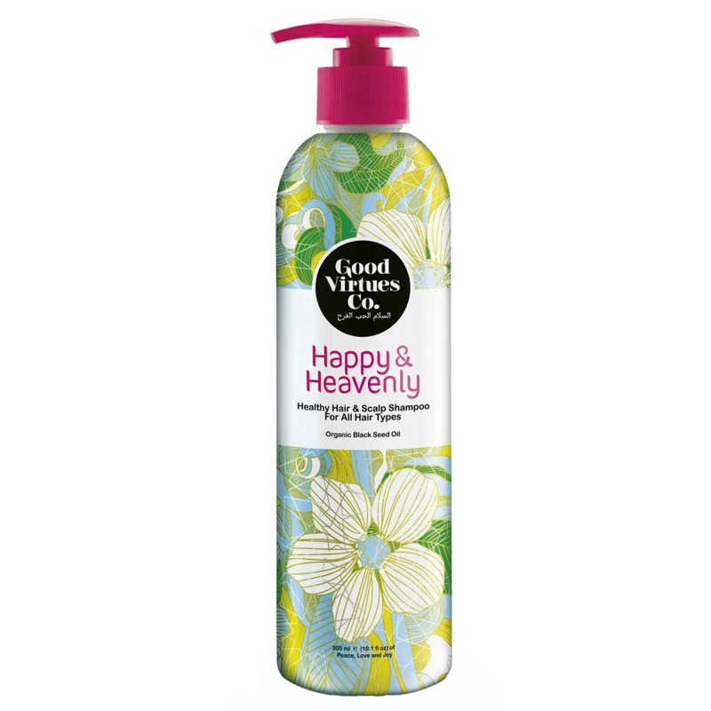 شامپو احیا کننده و ضد ریزش مو مناسب انواع مو گود ورچو Healthy Hair And Scalp Shampoo حجم 300 میلی لیتر