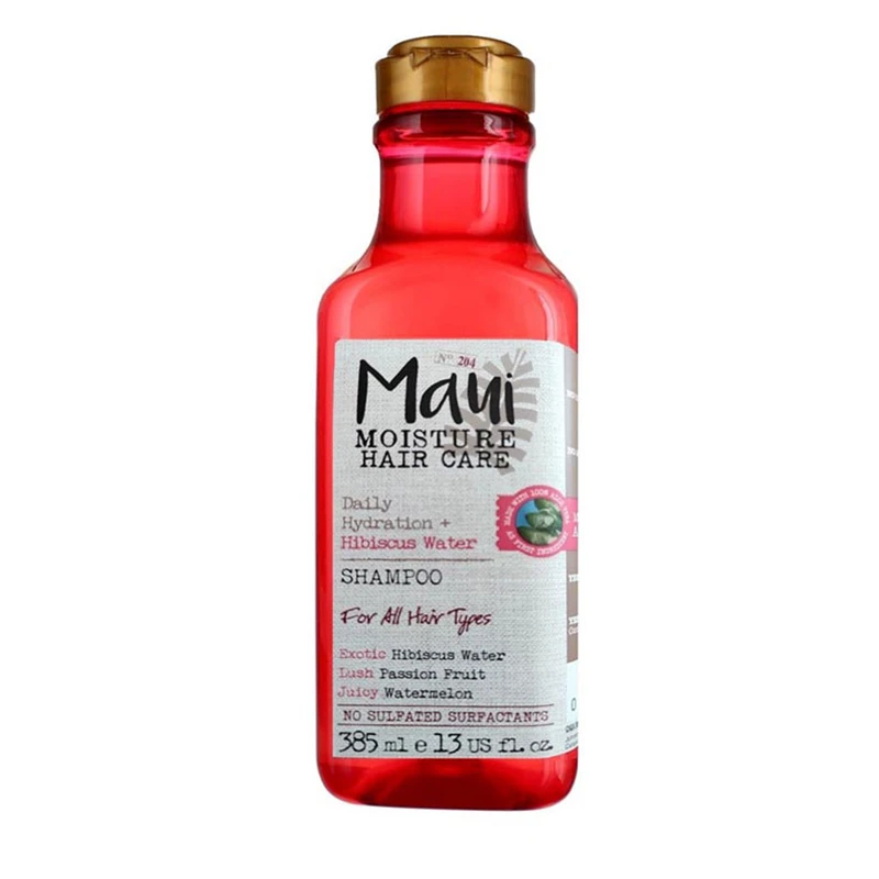 شامپو مو ماوی HIBISCUS WATER حجم 385 میلی لیتر
