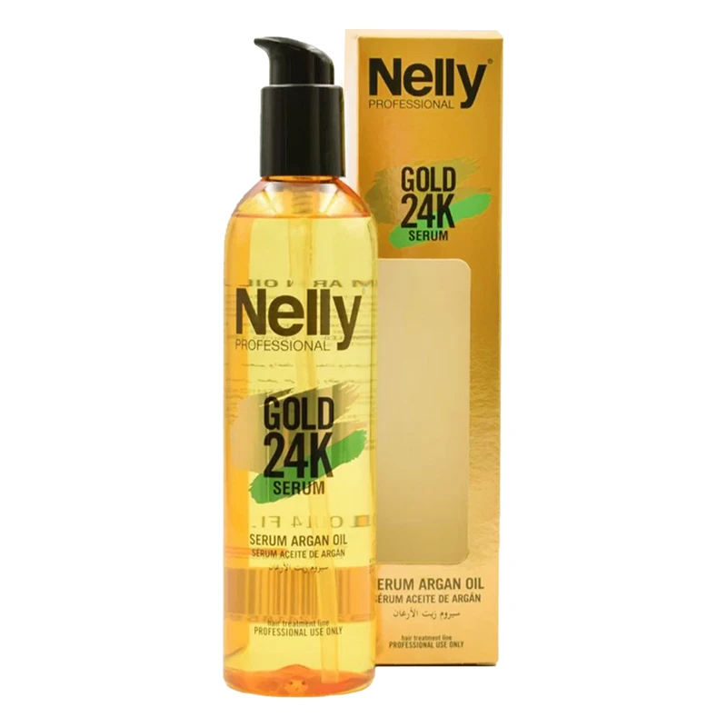 سرم مو نلی Gold Argan حجم 290 میلی لیتر