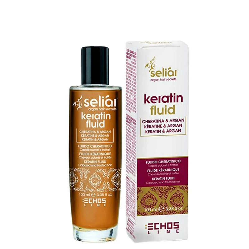سرم مو اچ اس لاین keratin حجم 100 میلی لیتر