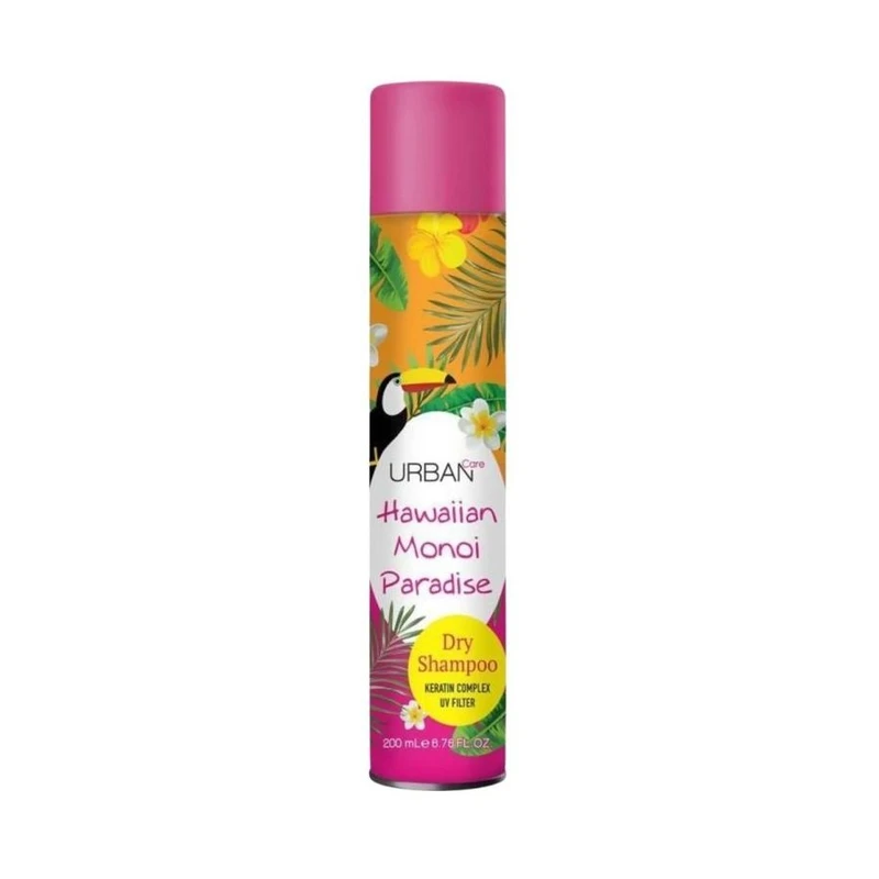 اسپری شامپو خشک اربن کر hawaiian monoi paradise حجم 200 میلی لیتر