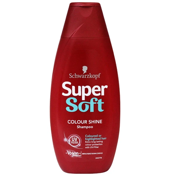 شامپو مو شوآرزکوف Super Soft Colour Shine حجم 400 میلی لیتر