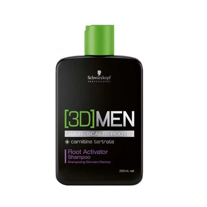 شامپو تقویت کننده شوآرزکوف 3D MEN حجم 250 میلی لیتر