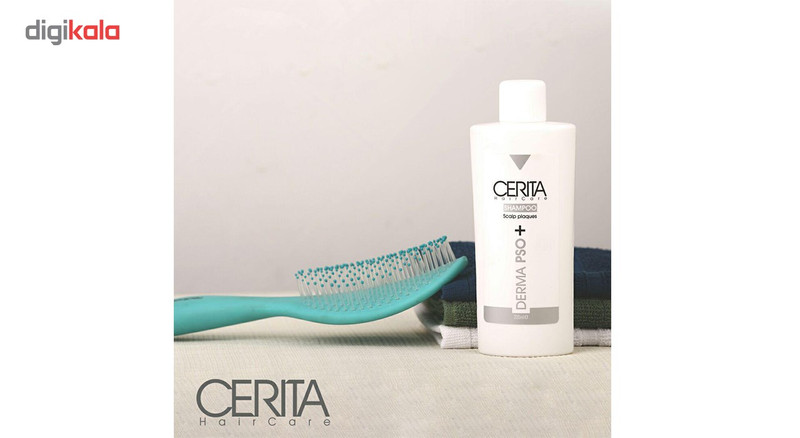 شامپو تقویت کننده مو سریتا Derma PSO مناسب برای انواع مو حجم 200 میلی لیتر