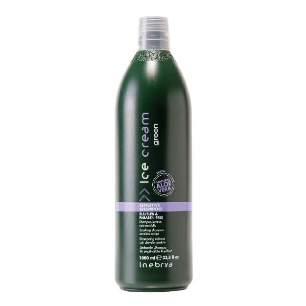 شامپو تقویت کننده و ترمیم کننده مو آیس کریم Aloe Vera حجم 1000 میلی لیتر