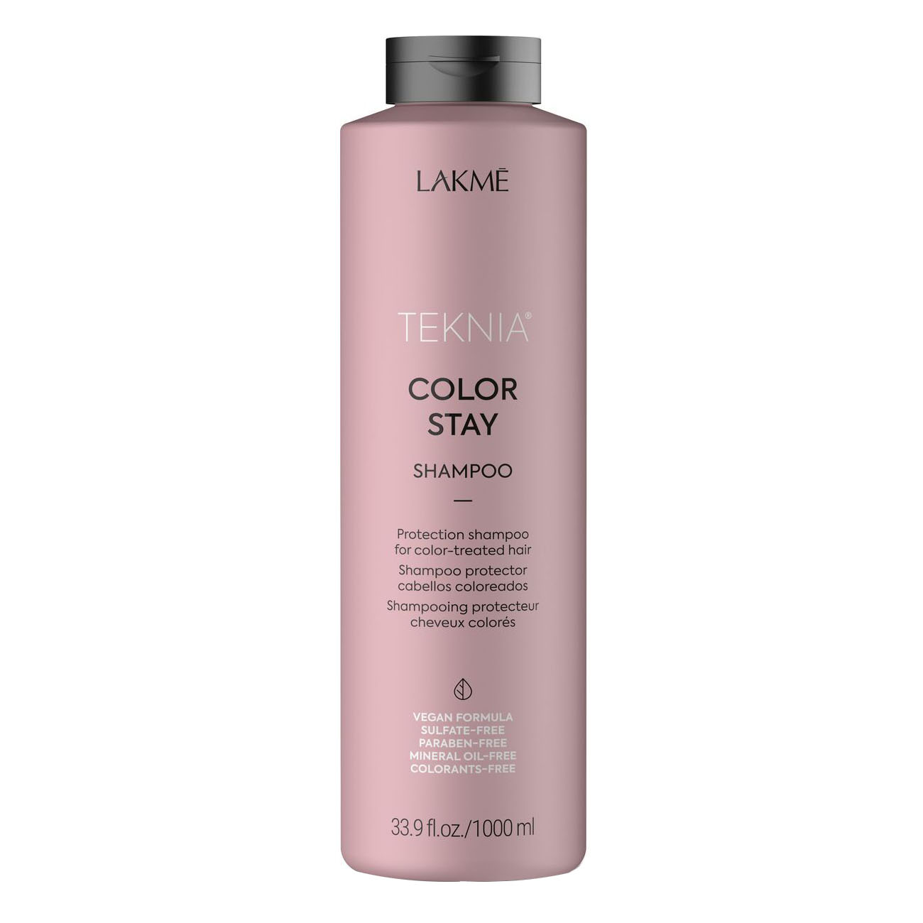 شامپو تثبیت کننده رنگ مو لاکمه color stay حجم 1000 میلی لیتر