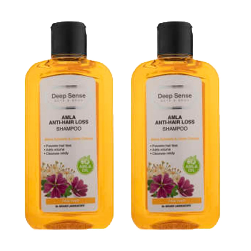 شامپو تقویت کننده مو دیپ سنس anti hair fall حجم 200 میلی لیتر مجموعه 2 عددی