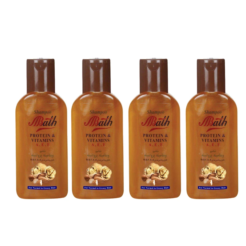شامپو مو بس Walnut & Almond حجم 280 میلی لیتر مجموعه 4 عددی