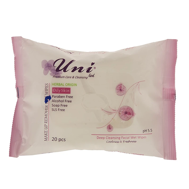 دستمال مرطوب یونی لد Oily Skin بسته 20 عددی