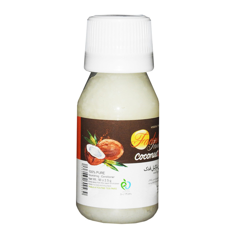 روغن بدن فدک تانیش coconut حجم 50 میلی لیتر