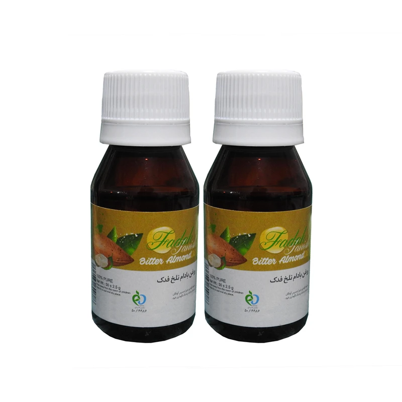 روغن بادام فدک تانیش 02 وزن 50 گرم مجموعه 2 عددی